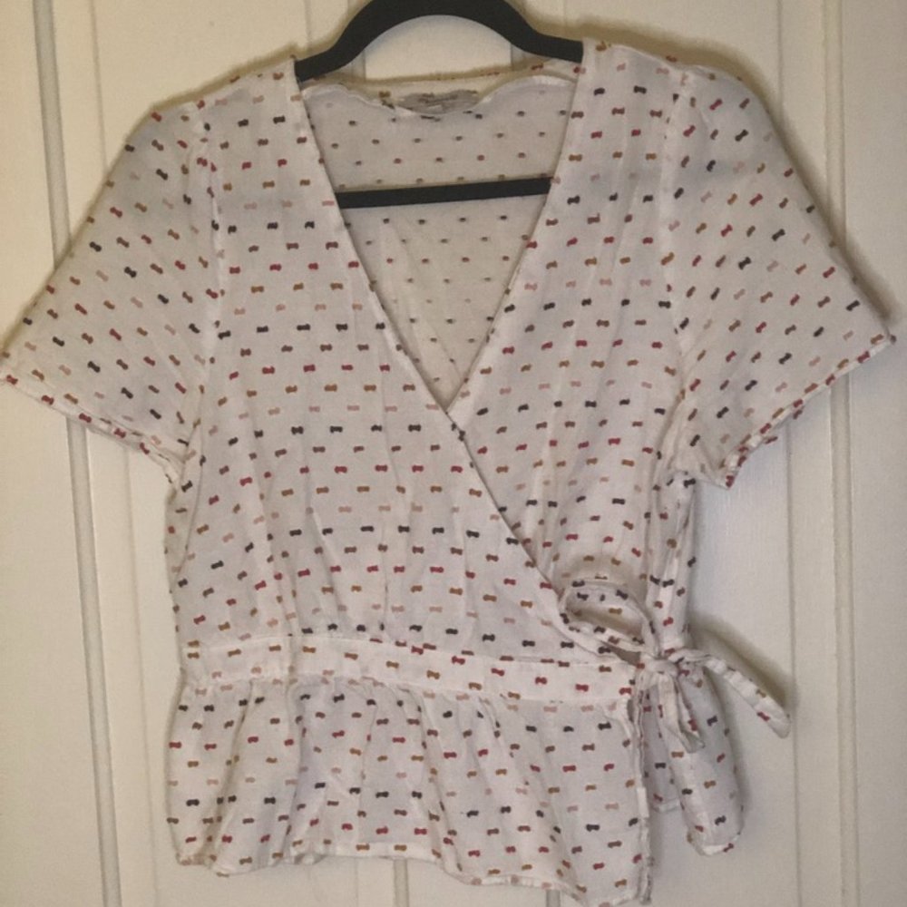 Madewell Wrap Top
